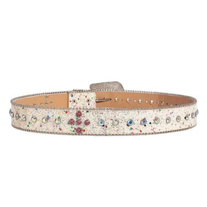 Early 2000s Rhinestone Buckle Belt