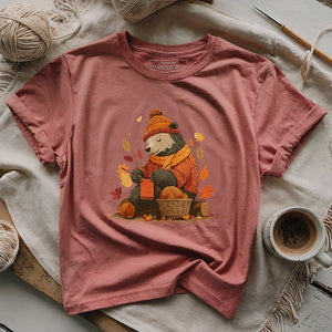 Bear Knitting T-shirt