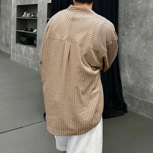 Button Up Striped Shirt