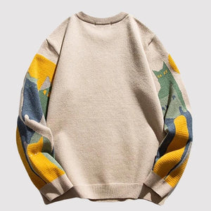 Cat Knitted Sweater