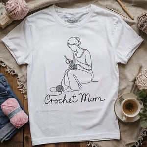 Crochet Mom T-shirt