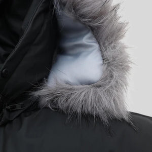 Faux Fur Hooded Puffer Jacket