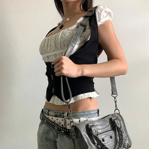 Fitted Button Up Vest