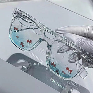 Koi Fish Clear Lens Glasses