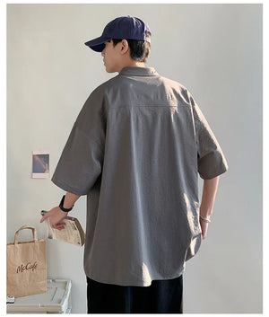 Oversized Short Sleeve Shirt