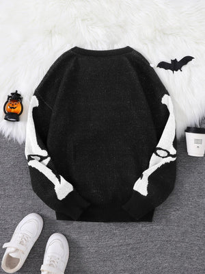 Skeleton Pullover Sweater