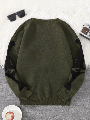 Skeleton Pullover Sweater