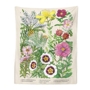 Vintage Flower Wall Tapestry 🌿
