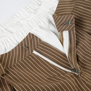 Y2K Pinstripe Baggy Pants