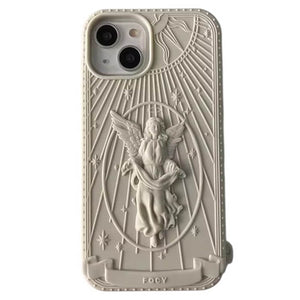 Angel Statue iPhone Case