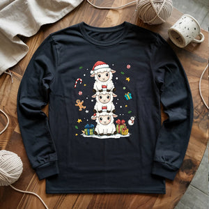 Woolly Christmas Tower Long Sleeve T-shirt