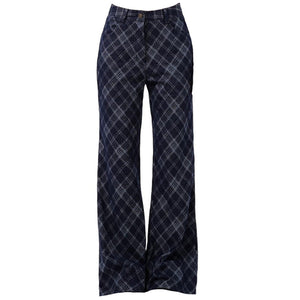 Skippin' School Blue Plaid Pants