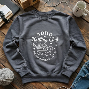 ADHD Knitting Club Sweatshirt