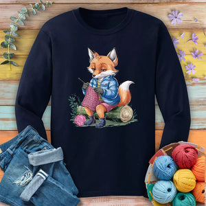 Foxtastic Knit Long Sleeve T-shirt