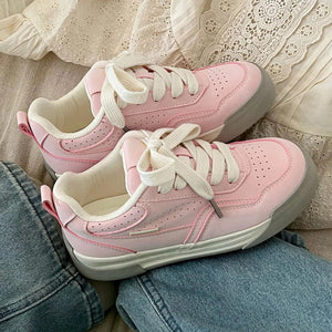 Pastel Pink Aesthetic Sneakers