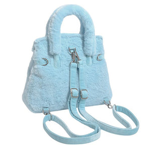 Smiling Face Plush Handbag