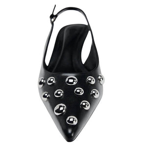Rebel Muse Stud Slingback Heels
