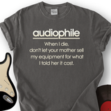 Audiophile Joke T-Shirt