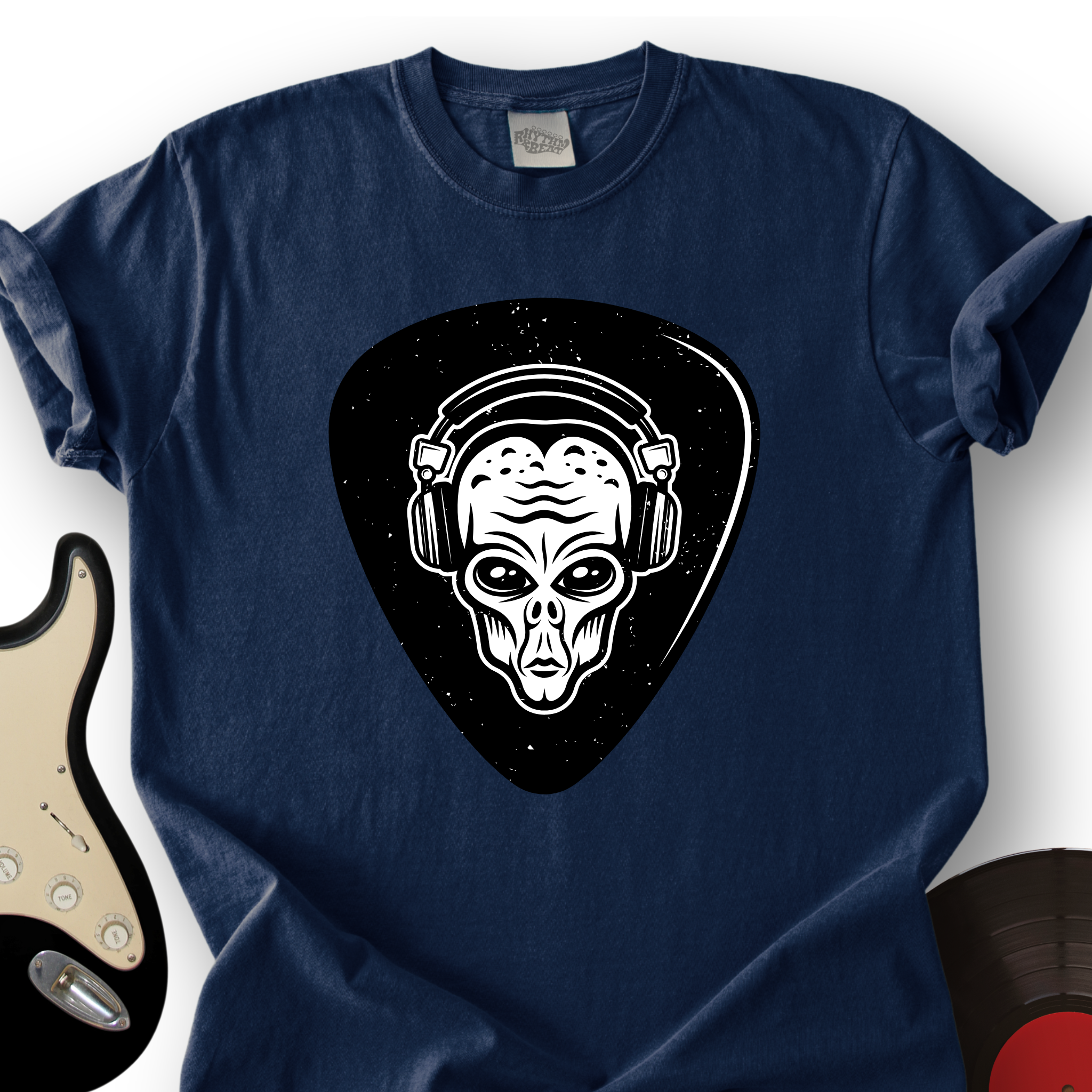 Alien Headphones T-Shirt