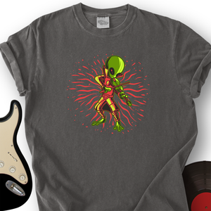 Alien Playing Violin T-Shirt