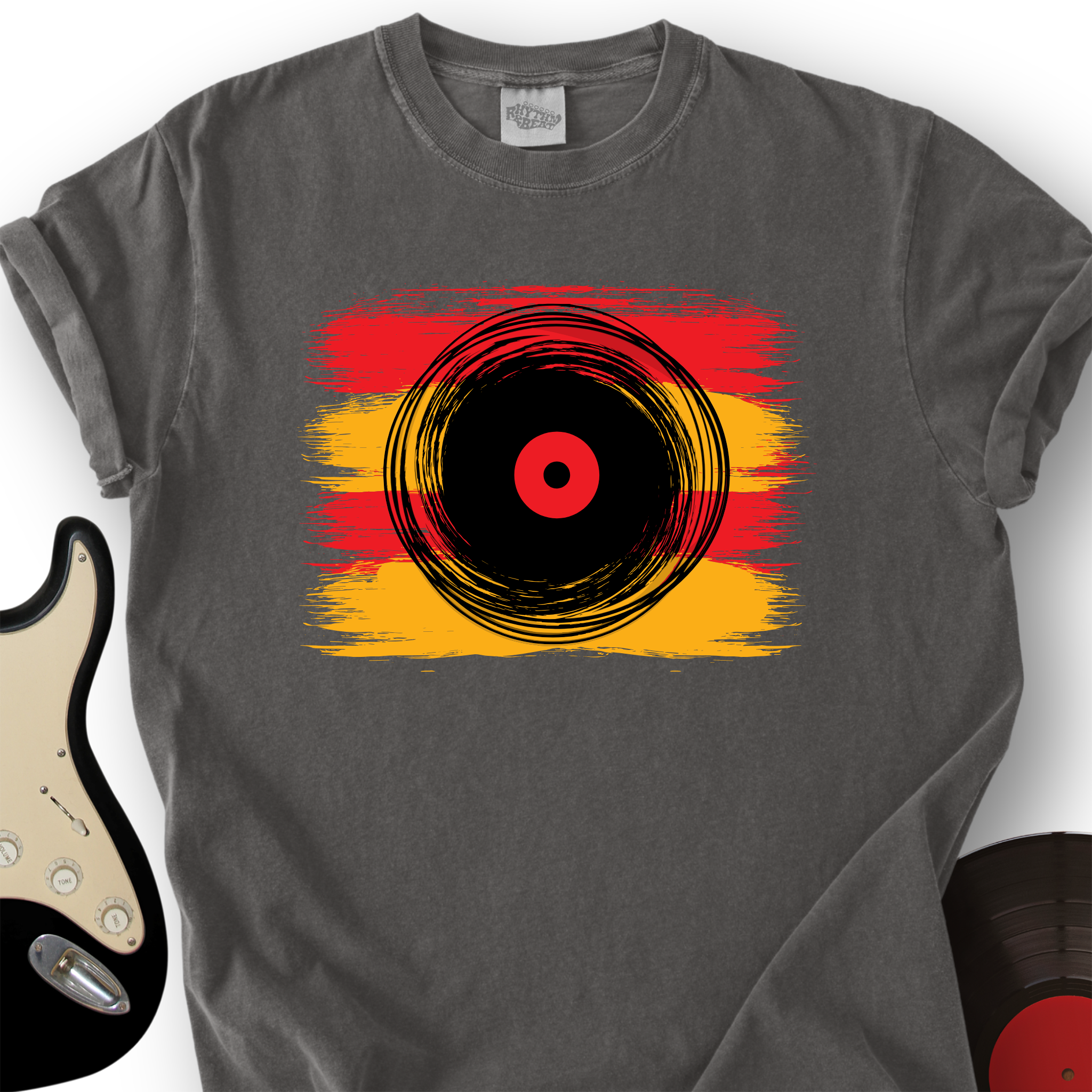 Cartoon Record T-Shirt