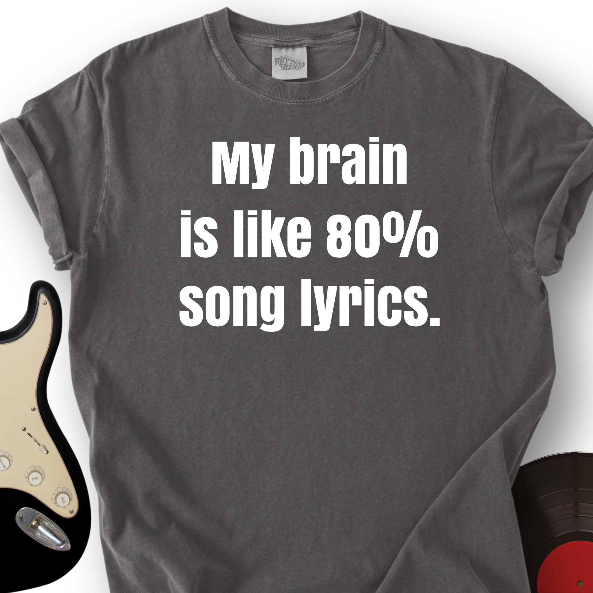 Brain of Lyrics T-Shirt
