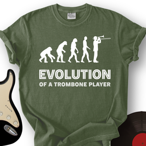 Evolution Of A Trombone Player T-Shirt