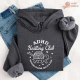 ADHD Knitting Club Hoodie