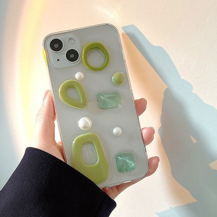 Artificial Gems iPhone Case