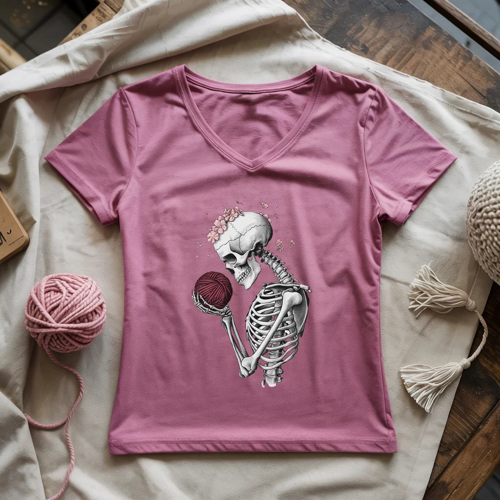 Eternal Stitch Lady V-neck