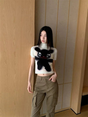 Black Monster Top
