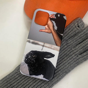 Black Rabbit iPhone Case