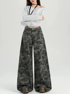Camo Baggy Jeans