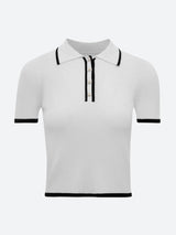 Casual Contrast Corduroy Top