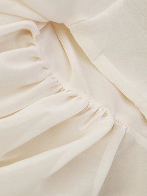 Chiffon One Shoulder Top