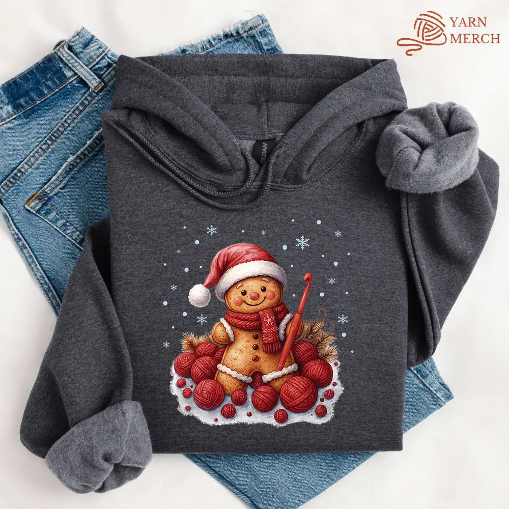 Crochet Ginger Hoodie