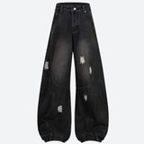 Distressed Baggy Jeans