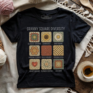 Granny Square Diversity T-shirt