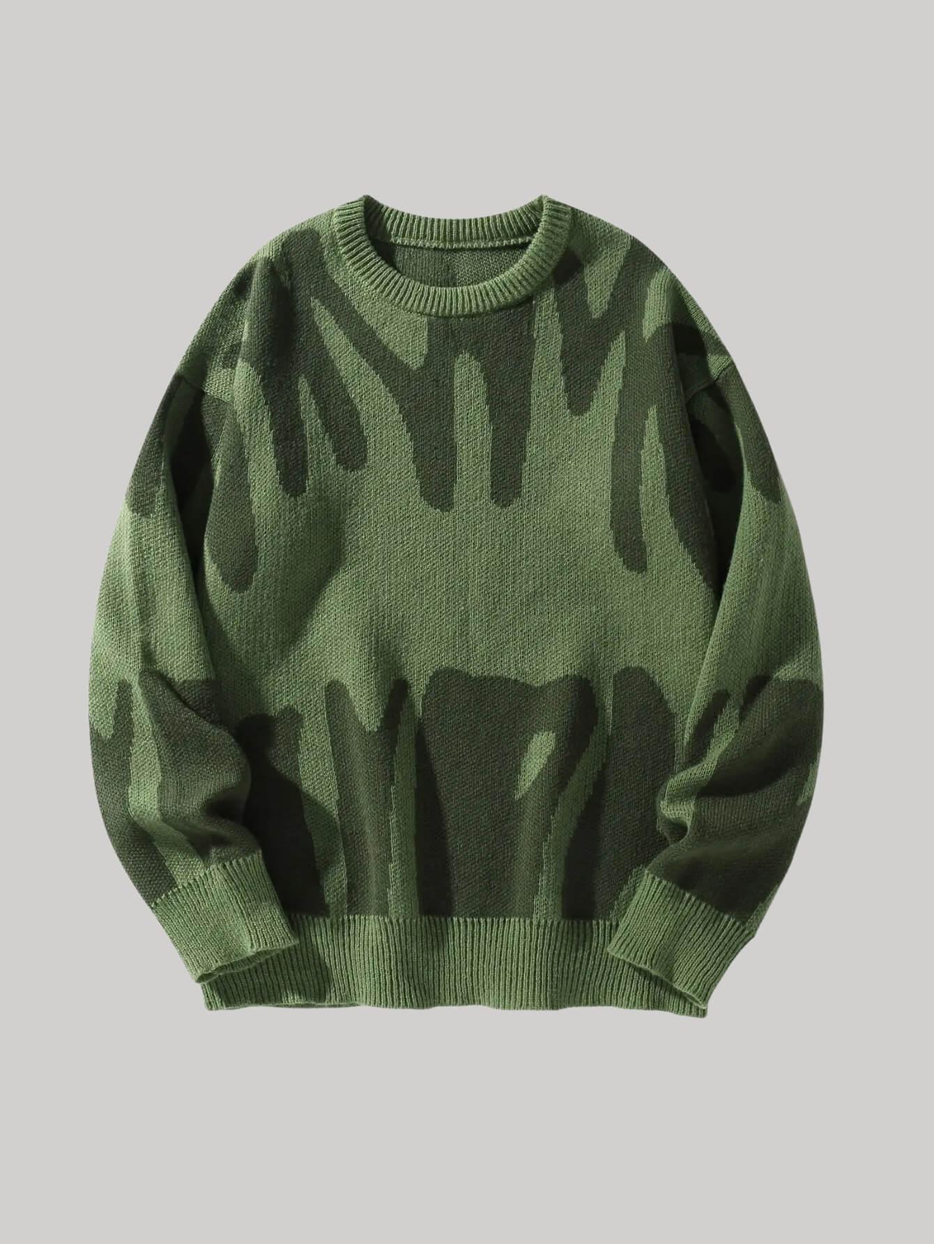 Graphic Pullover Sweater