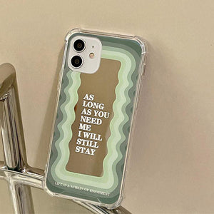 I Will Stay iPhone Case