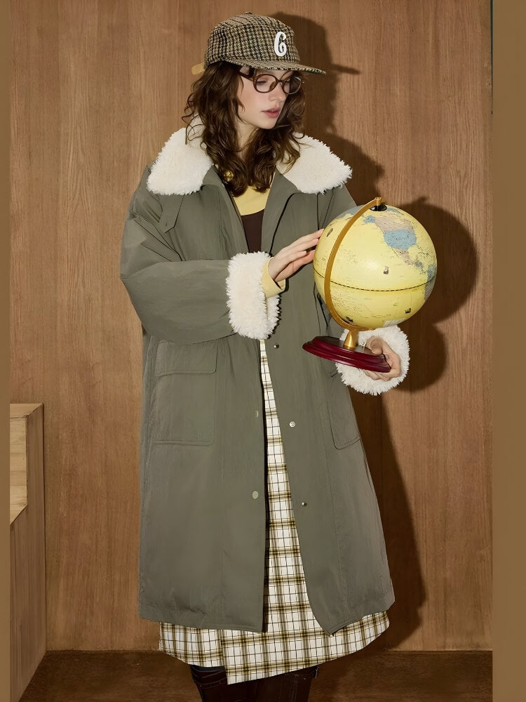 Olive Winter Coat