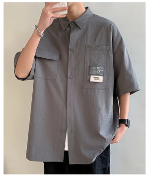 Oversized Short Sleeve Shirt