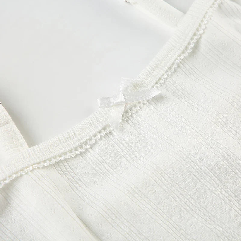 Pointelle Two Piece Pajama Set