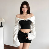 Shirt Corset Top