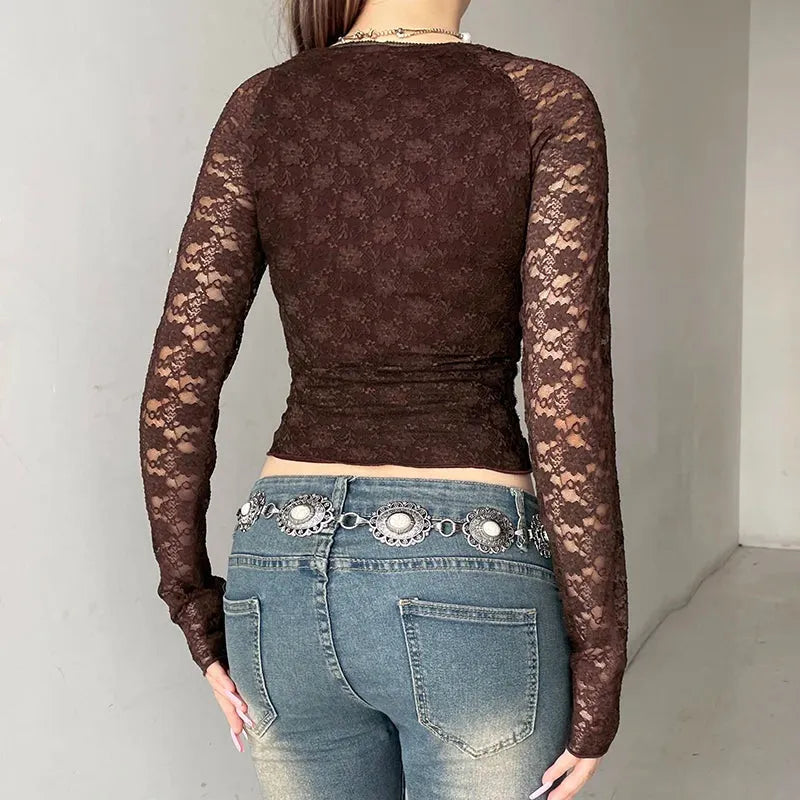 Vintage Bohemian Lace Top