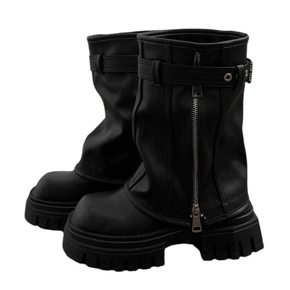 Forbidden Girlfriend Chunky Boots