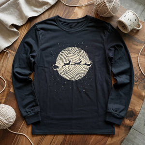 Christmas Yarn Night Long Sleeve T-shirt