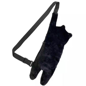 Black Cat Crossbody Bag