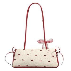 Coquette Charm Bow Shoulder Bag
