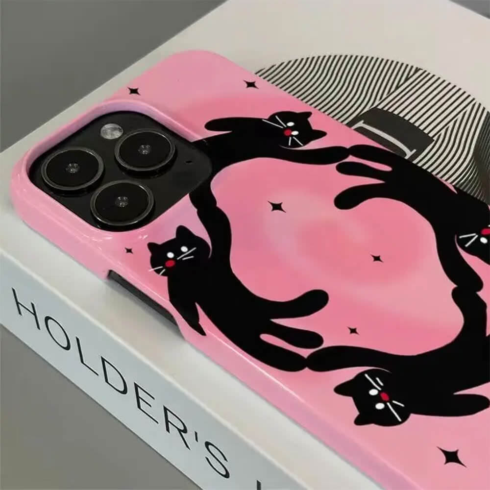 Dancing Cats iPhone Case
